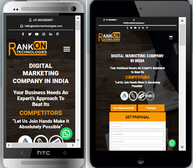 Mobile-Friendly Design