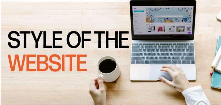 Style Of The Website