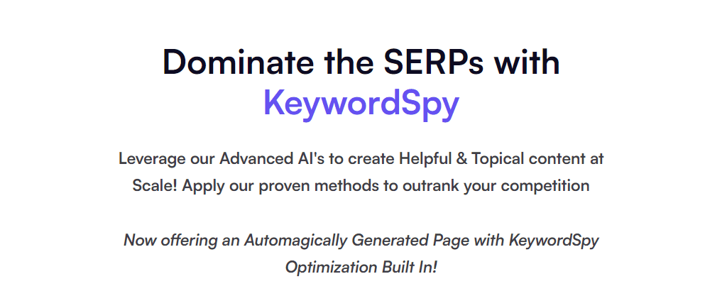 KeywordSpyOverview
