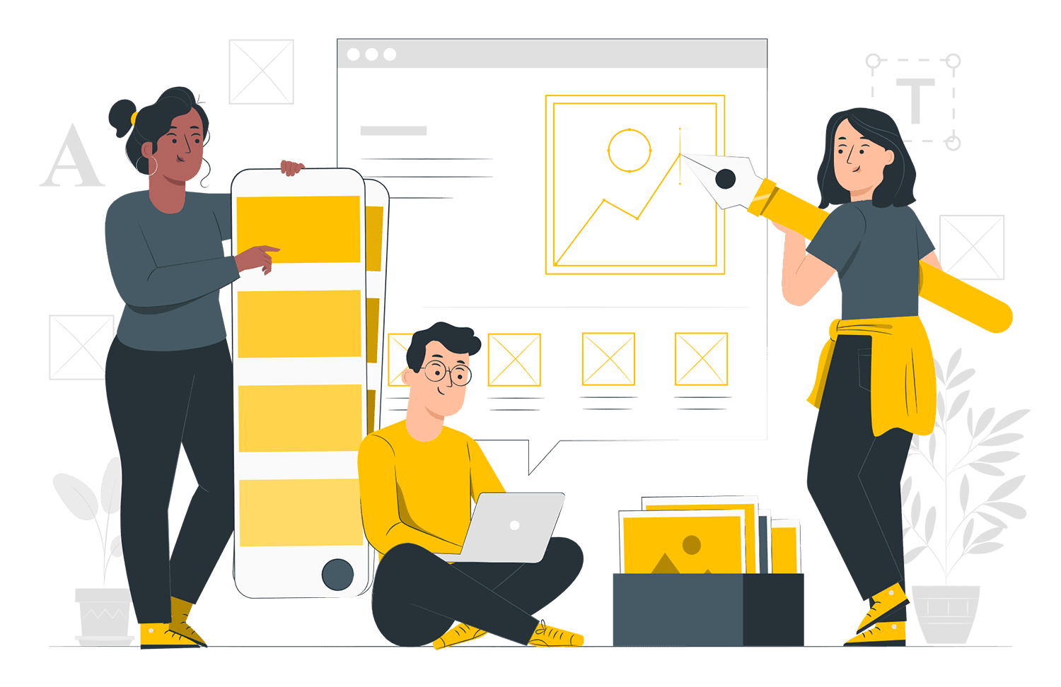 Design and wireframing