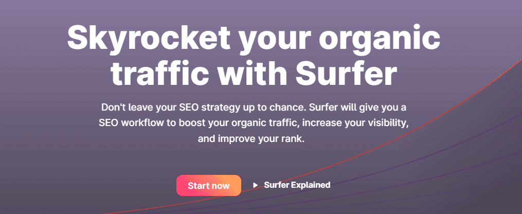 Surfer SEO Tool