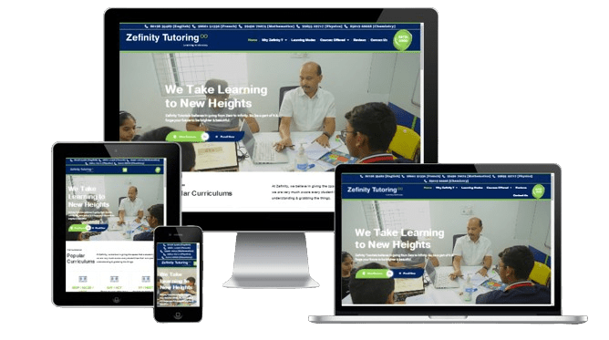 Educational site Zefinity