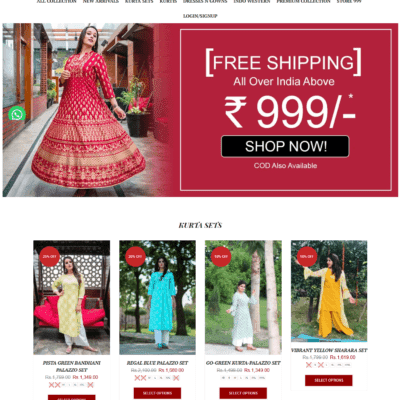 ecommerce website development cost